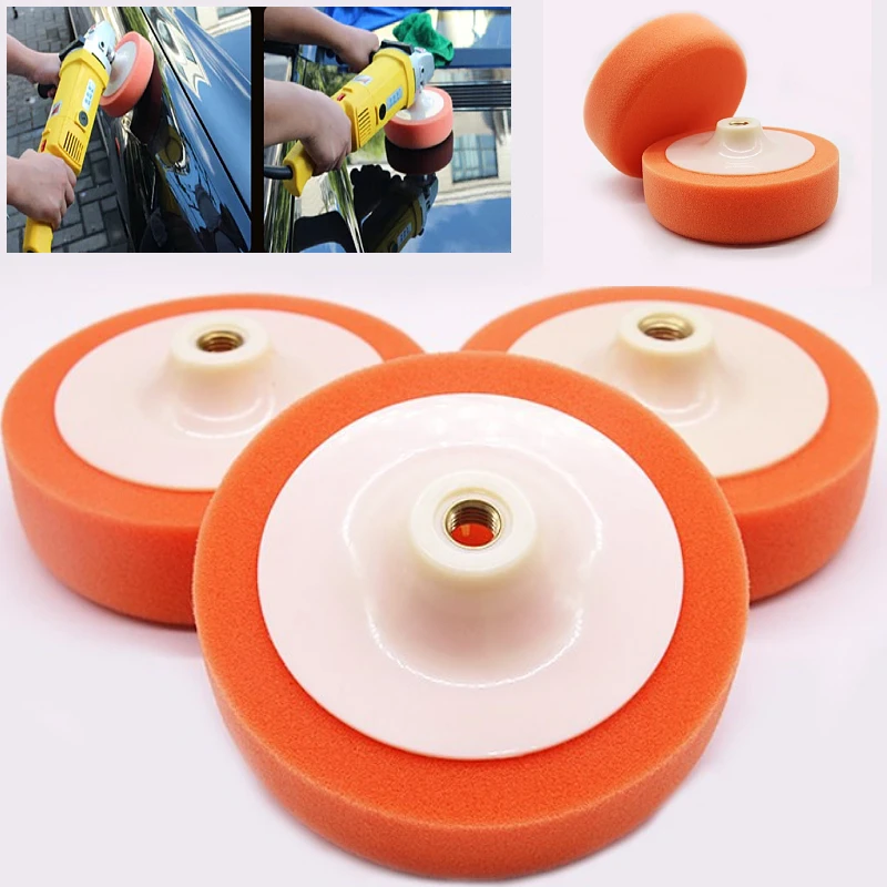 3pcs 125/150mm Auto Car Polish - Car Wax Polishing Pad avaliação e preço
