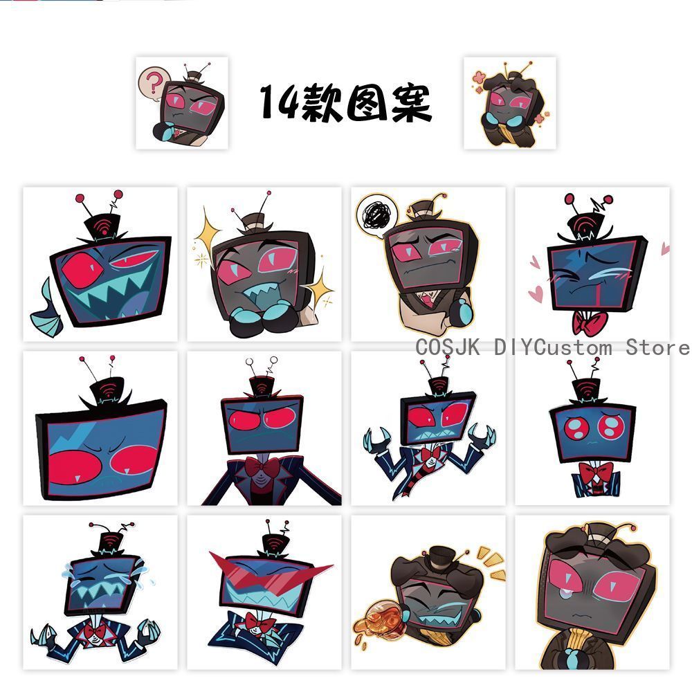 500Pc/Roll Anime Vox Q Version - Car Accessories For Decoration avaliação e preço