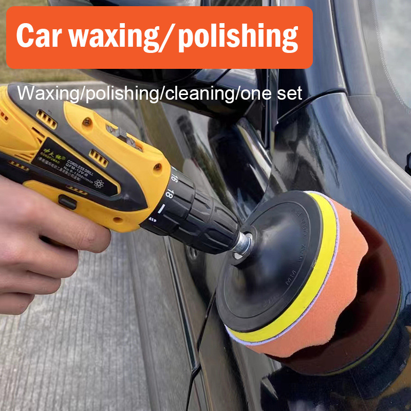 3inch 75mm Buffing Sponge Pad  - Car Wax Polishing Pad avaliação e preço