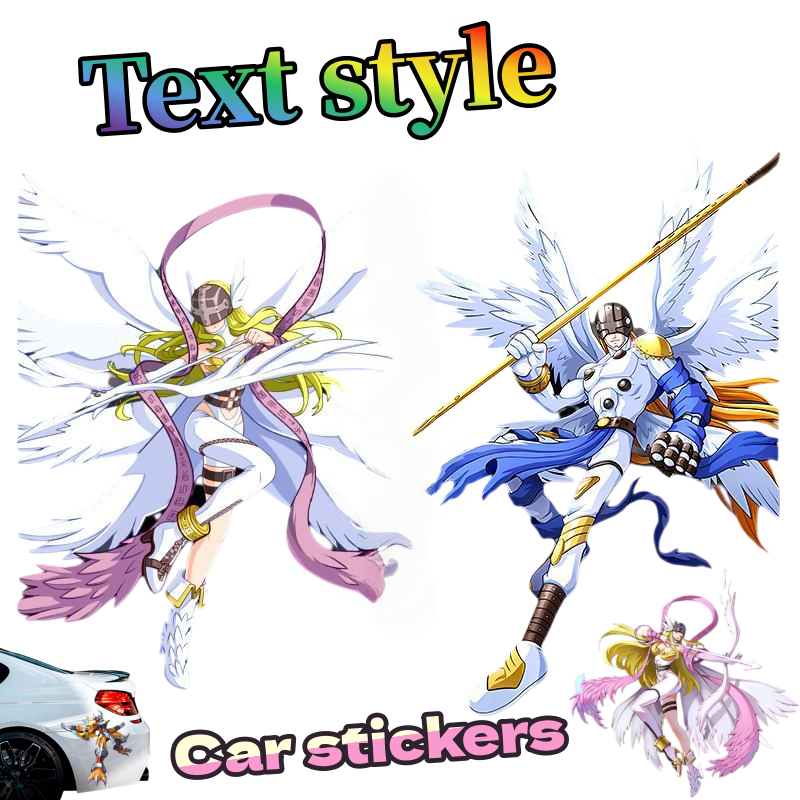 Digimon Car Sticker Cute Fashi - Car Accessories For Decoration avaliação e preço