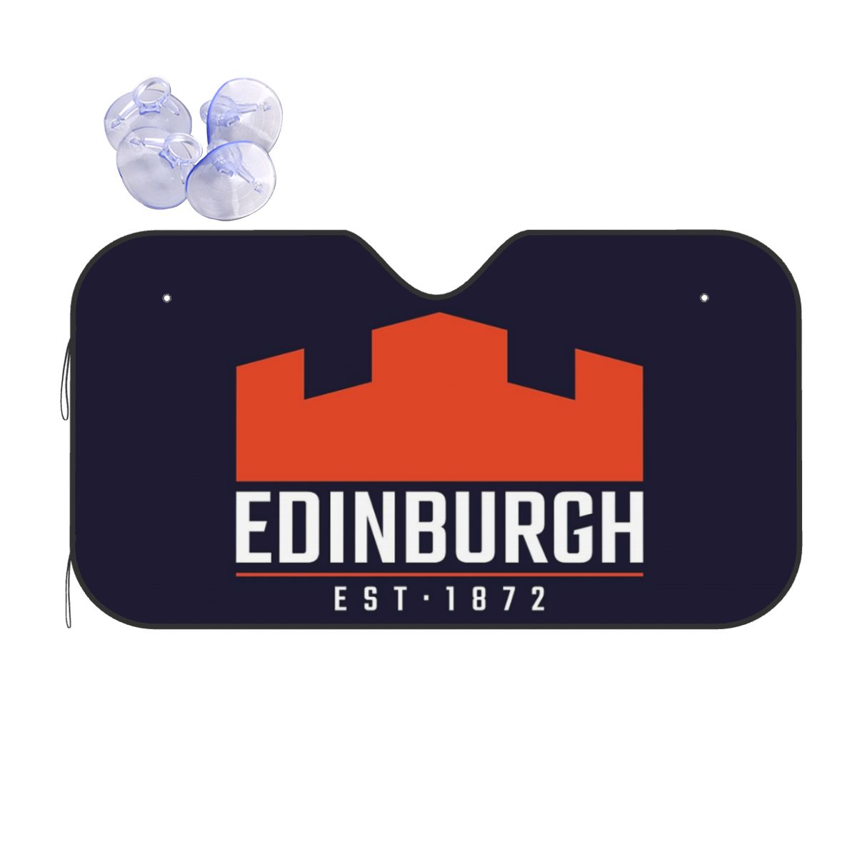 The Edinburgh Rugby Logo 2 Sun - Car Accessories Edinburgh avaliação e preço