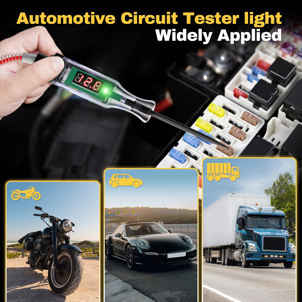 Voltage Circuit Tester Diagnos - Car Accessories Workshop avaliação e preço