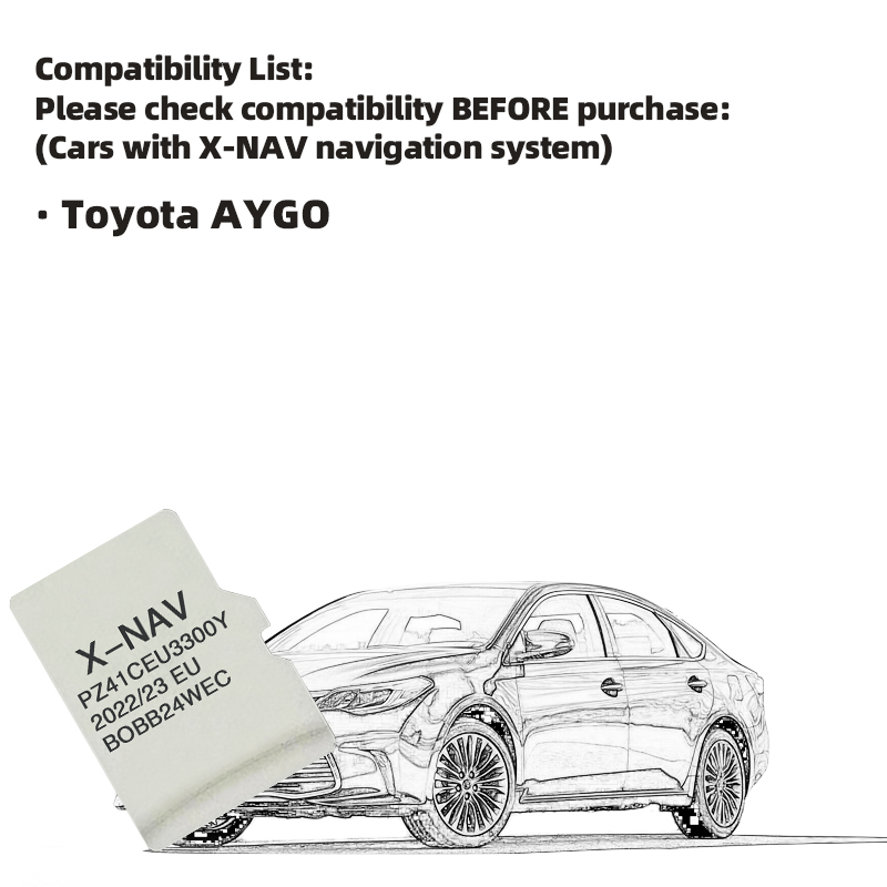 for Toyota AYGO 2023 Navigatio - Car Accessories Uk avaliação e preço