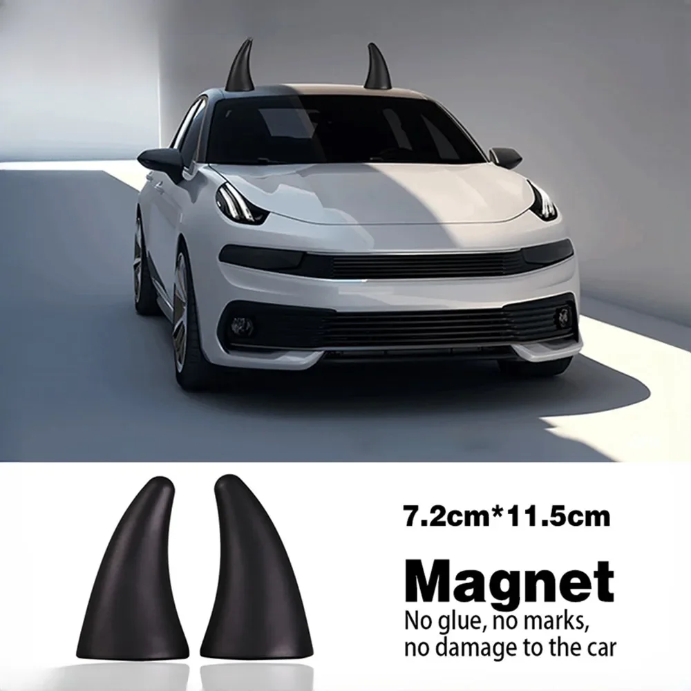 1/2PCS 3D Devil Horn Car Roof  - Car Accessories Quotes avaliação e preço
