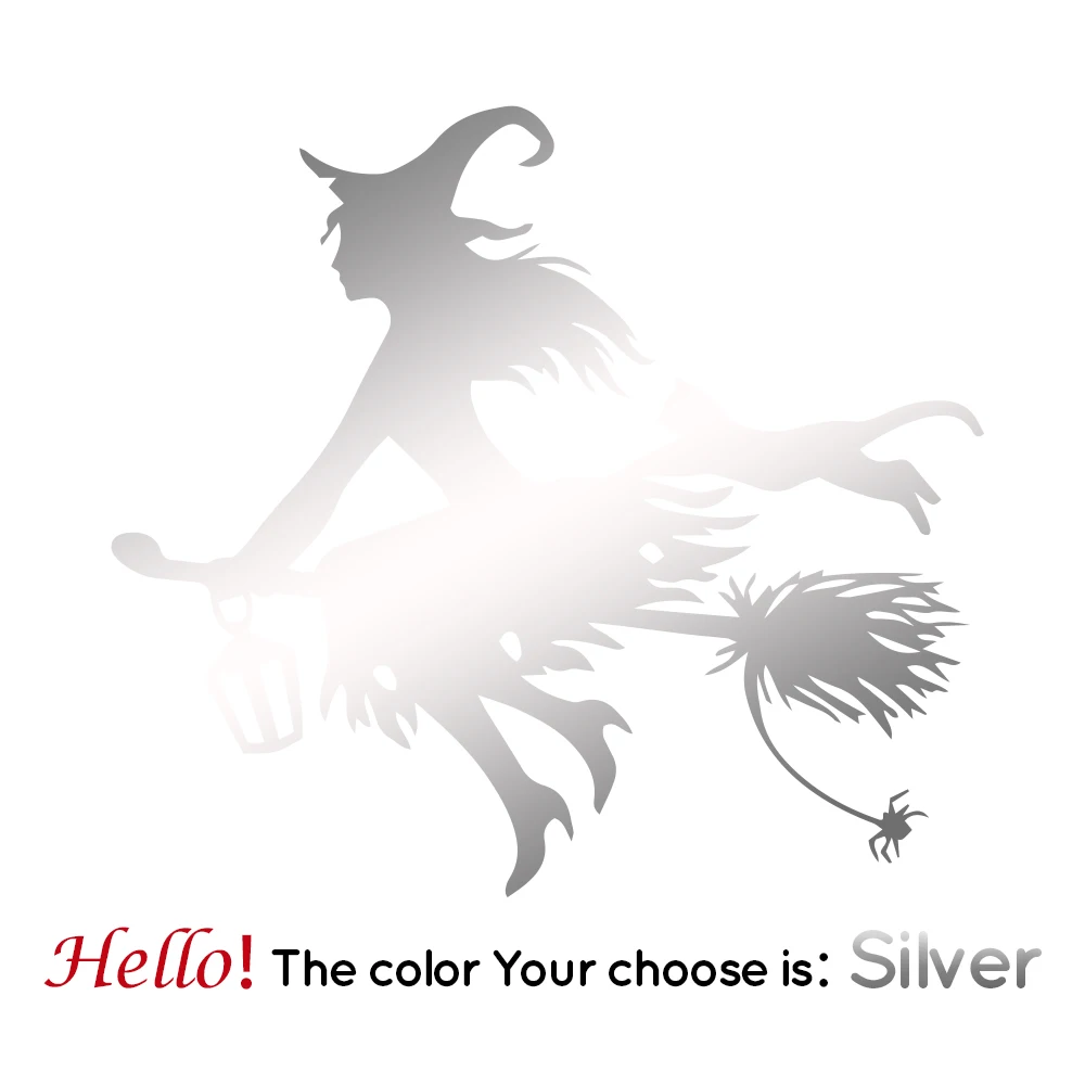 Car Sticker Personality Witch  - Car Accessories Quotes avaliação e preço