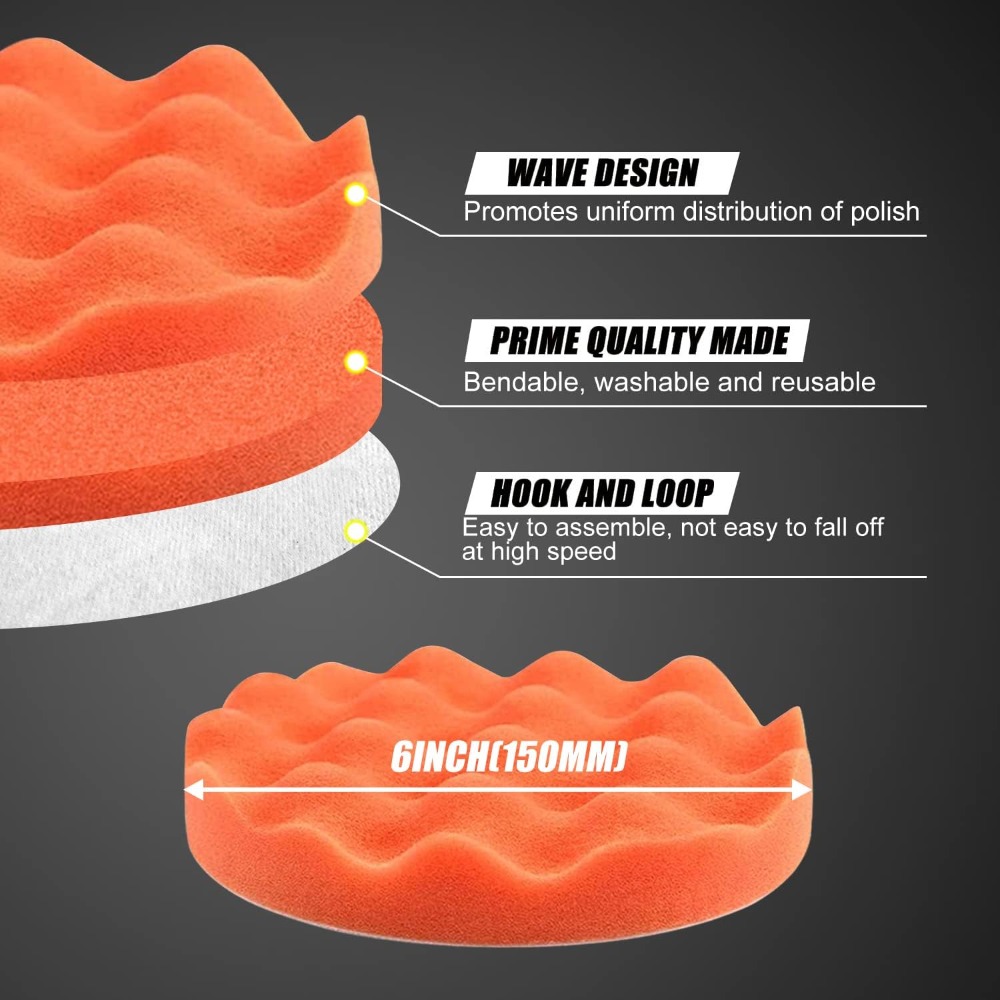 6 Inch Car Polishing & Buffing - Car Wax Polishing Pad avaliação e preço
