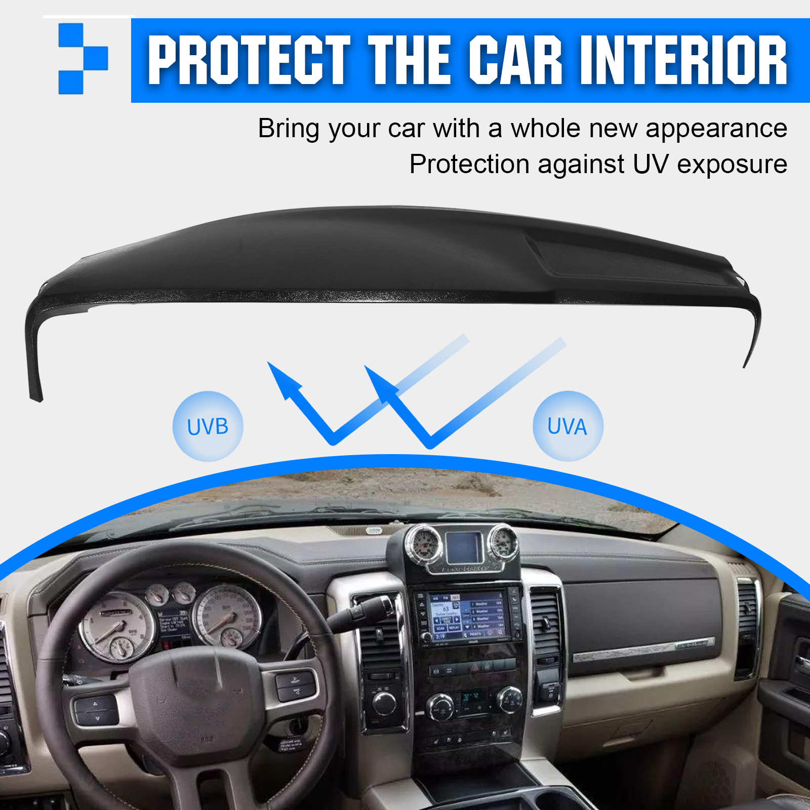 For  RAM 1500 2500 3500 2002-2 - Car Accessories Dashboard avaliação e preço