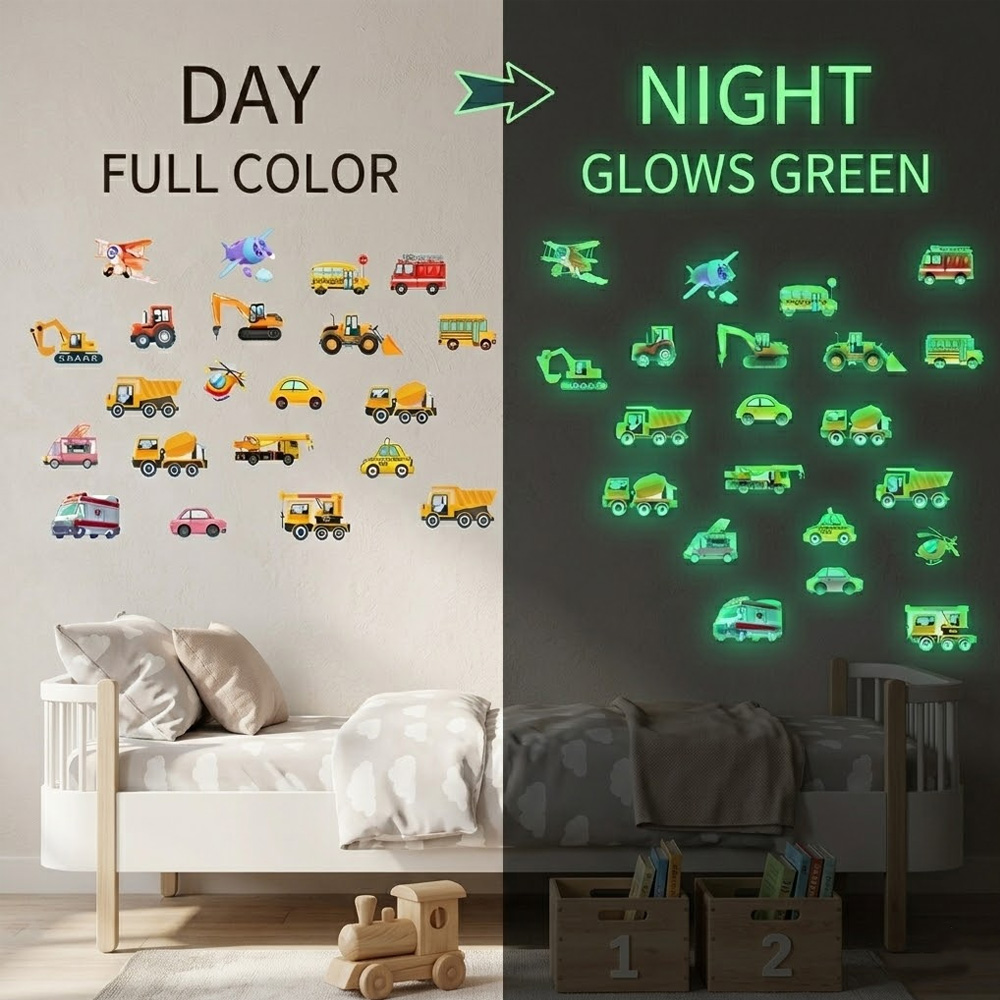 Luminous Car Wall Sticker 21Pc - Car Accessories Quotes avaliação e preço