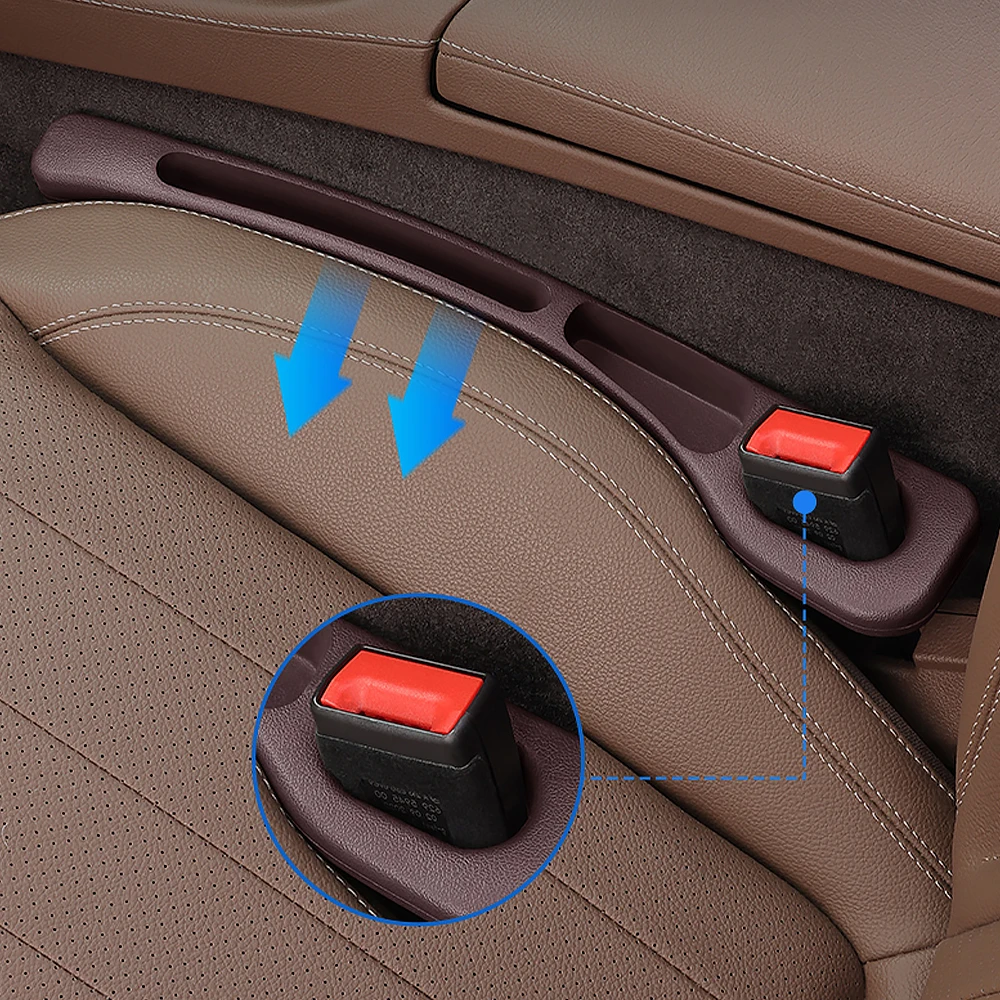 2PCS Car Seat Gap Filler Betwe - Car Accessories Quirky avaliação e preço