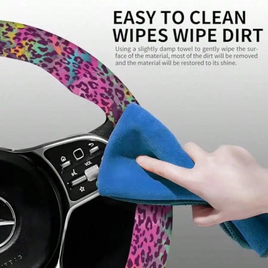 Elastic Steering Wheel Cover 1 - Steering Wheel Cover avaliação e preço
