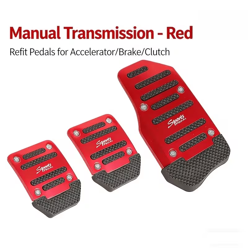 2/3PCS Car Pedal Cover Set Man - Car Accessories Inside avaliação e preço
