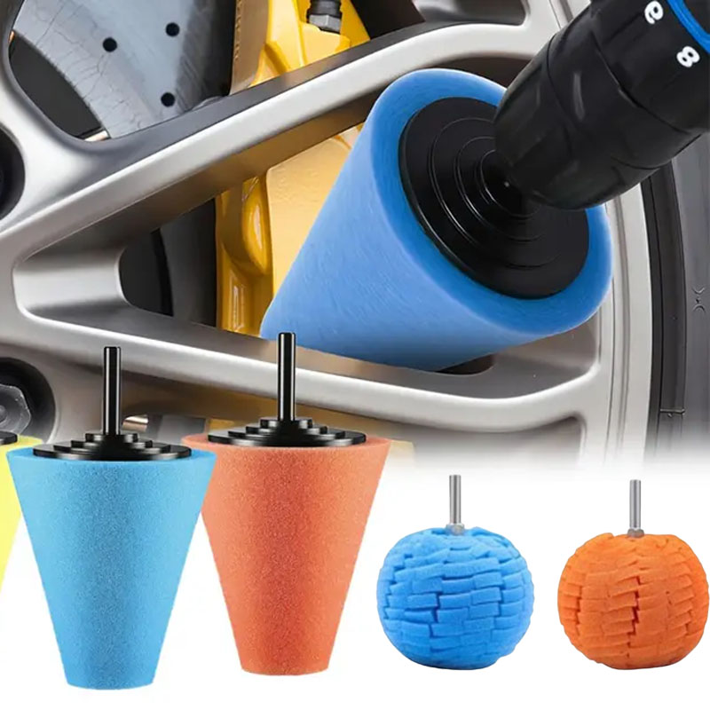 Car Drill Polishing Sponge Pad - Car Wax Polishing Pad avaliação e preço