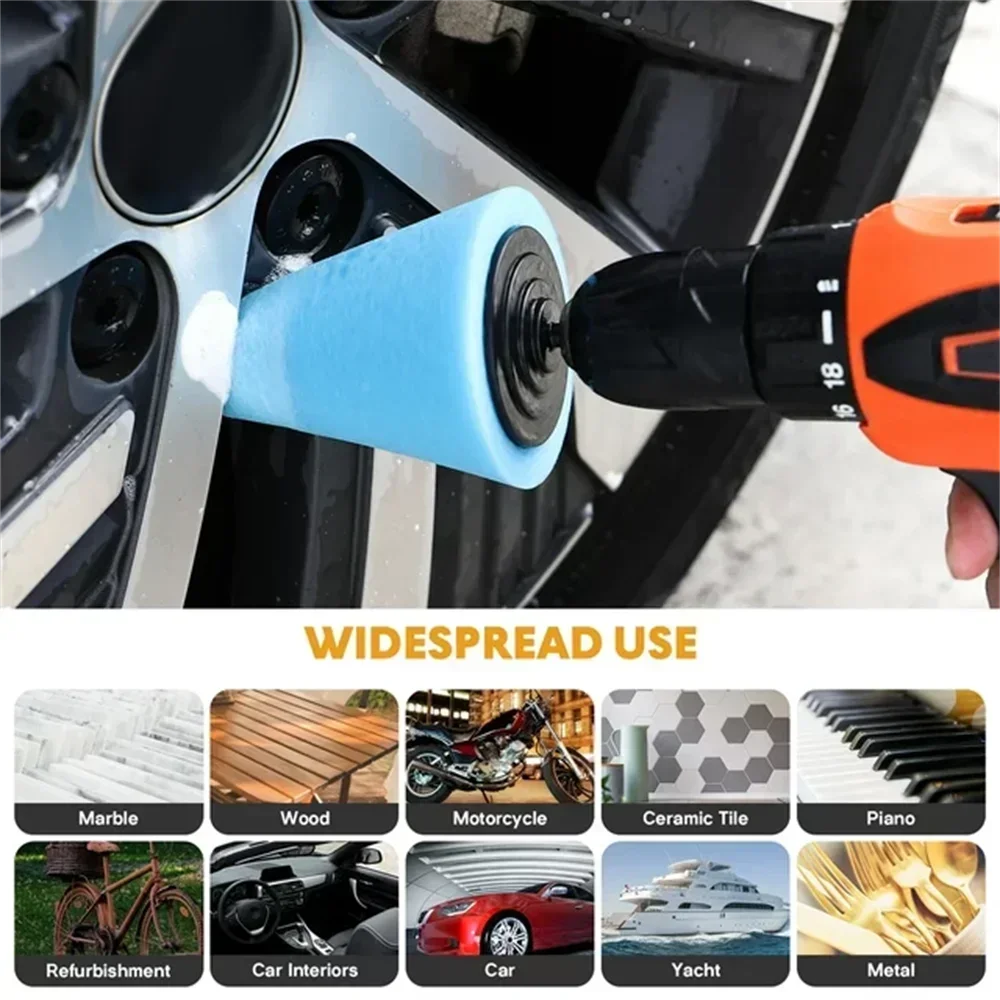 Car Drill Polishing Sponge Pad - Car Wax Polishing Pad avaliação e preço