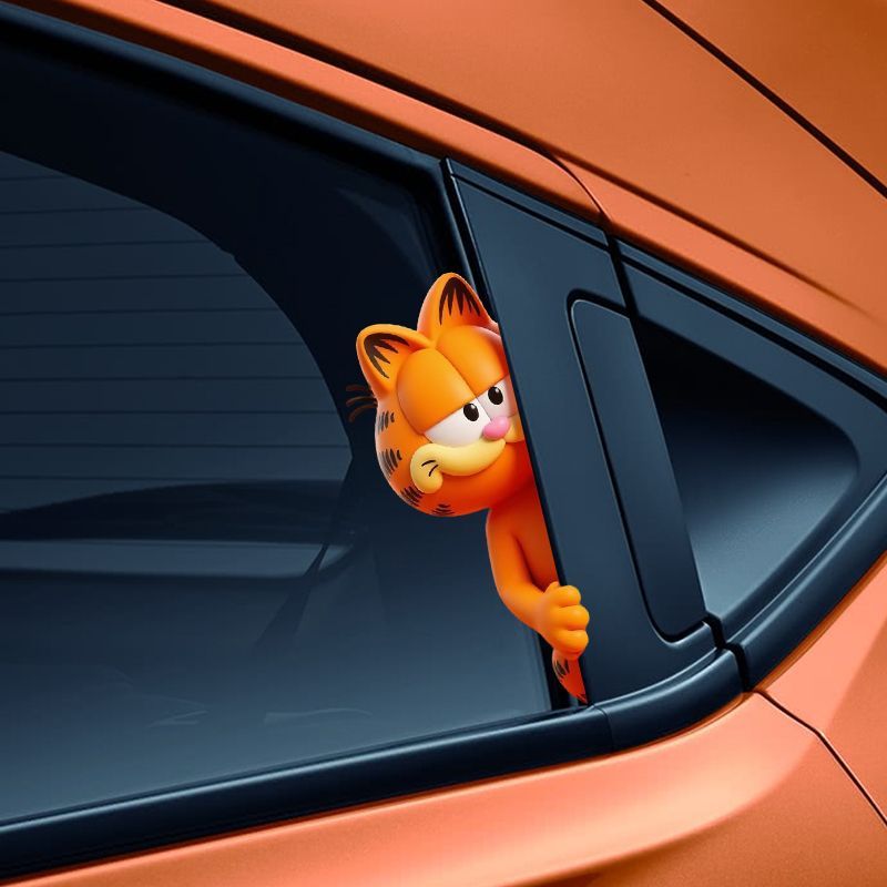 Garfield anime cartoon cute fu - Car Accessories Workshop avaliação e preço