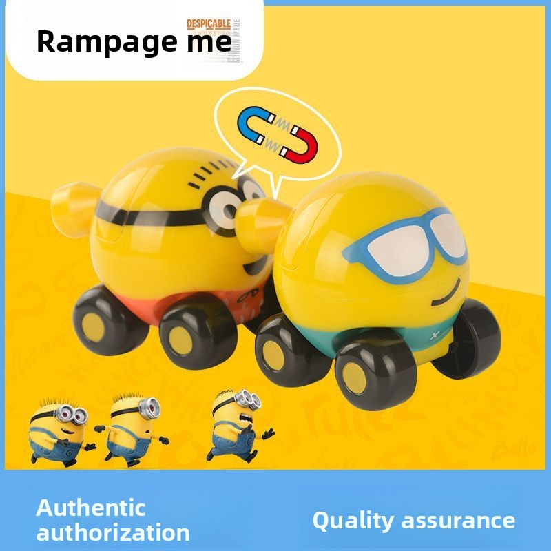 Minions cartoon cute toy train - Car Accessories Quirky avaliação e preço