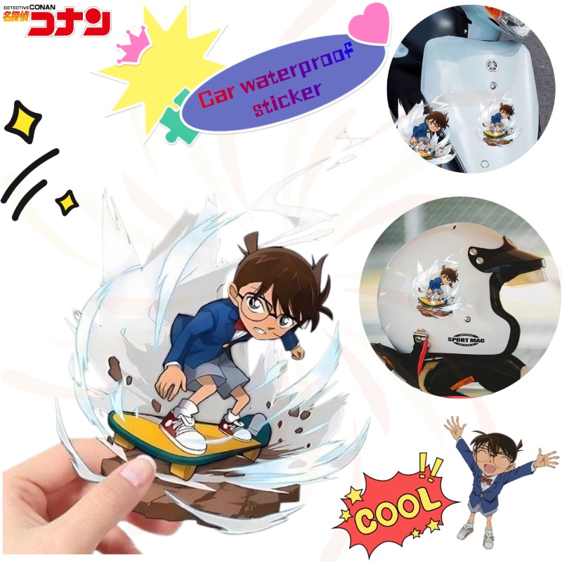Detective Conan Cartoon Skateb - Car Accessories Workshop avaliação e preço