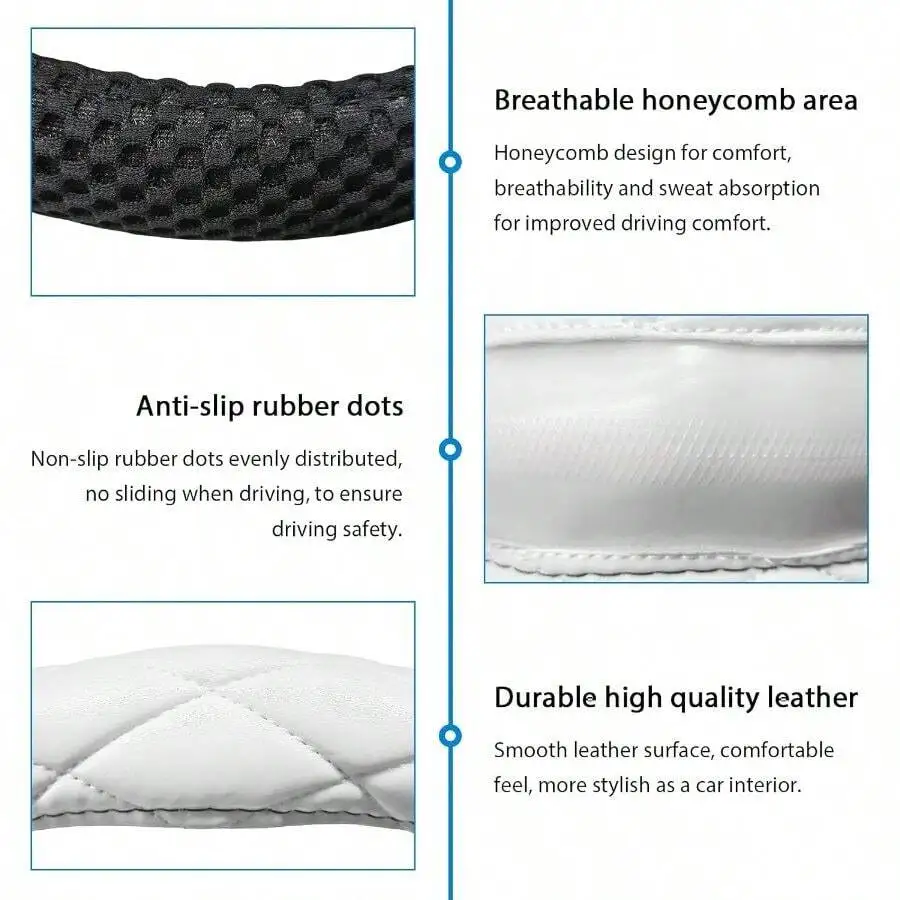 Car Steering Wheel Cover Anti- - Steering Wheel Cover avaliação e preço