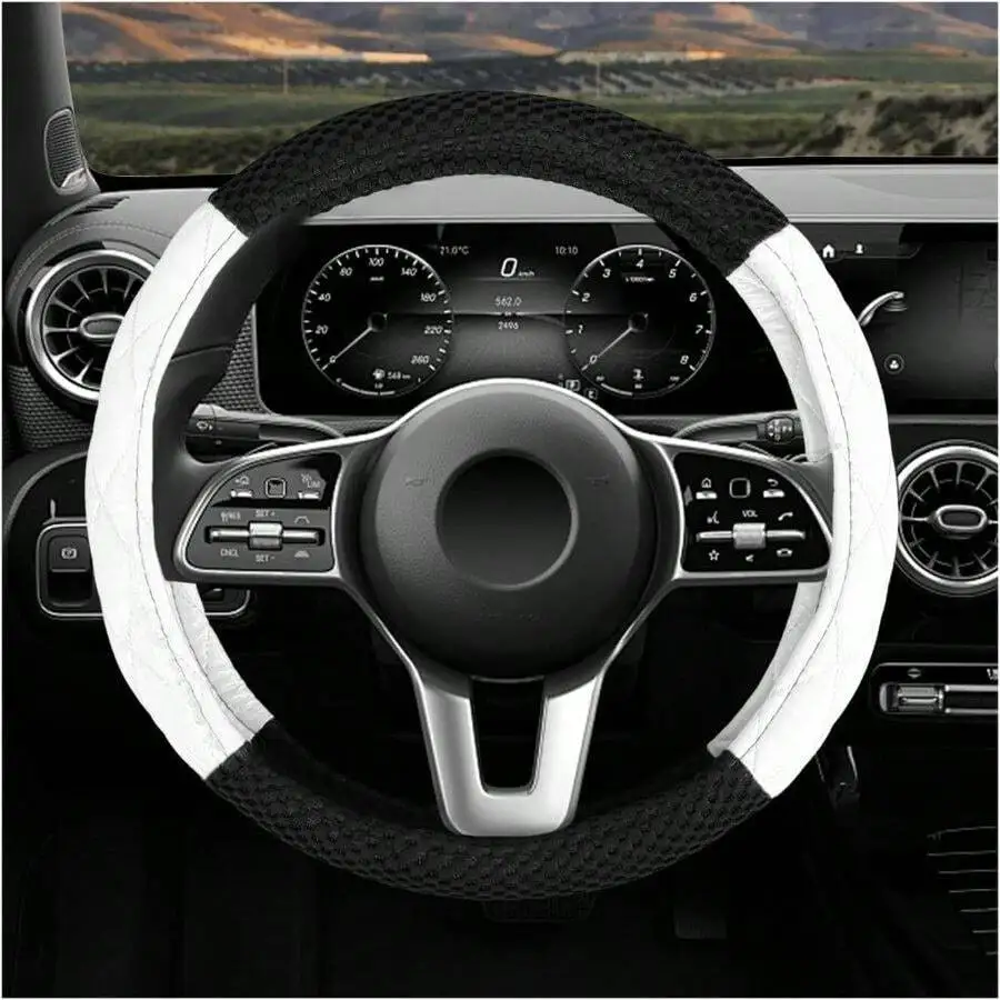 Car Steering Wheel Cover Anti- - Steering Wheel Cover avaliação e preço