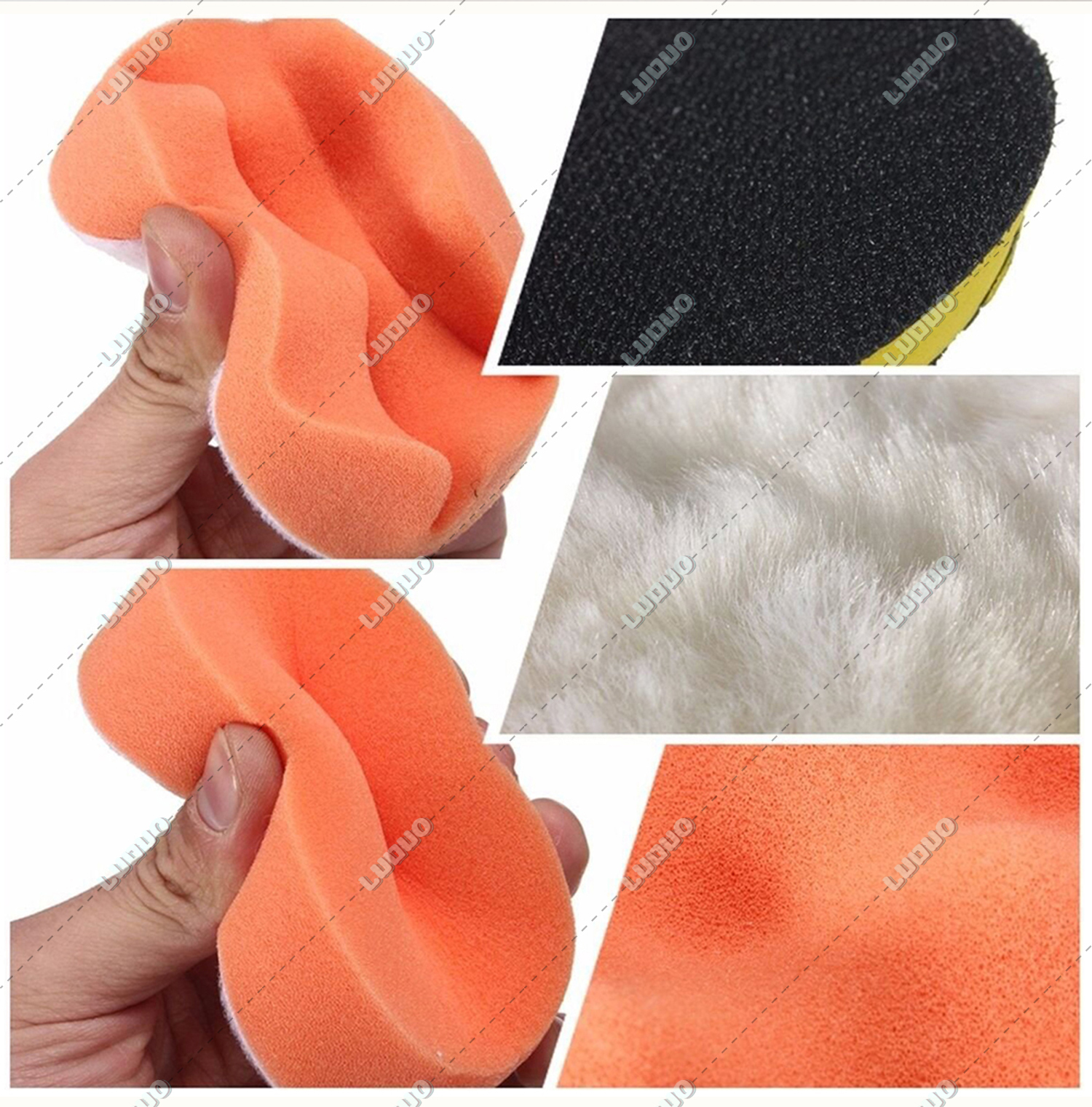 Car Waxing Sponge Pad Polishin - Car Wax Polishing Pad avaliação e preço