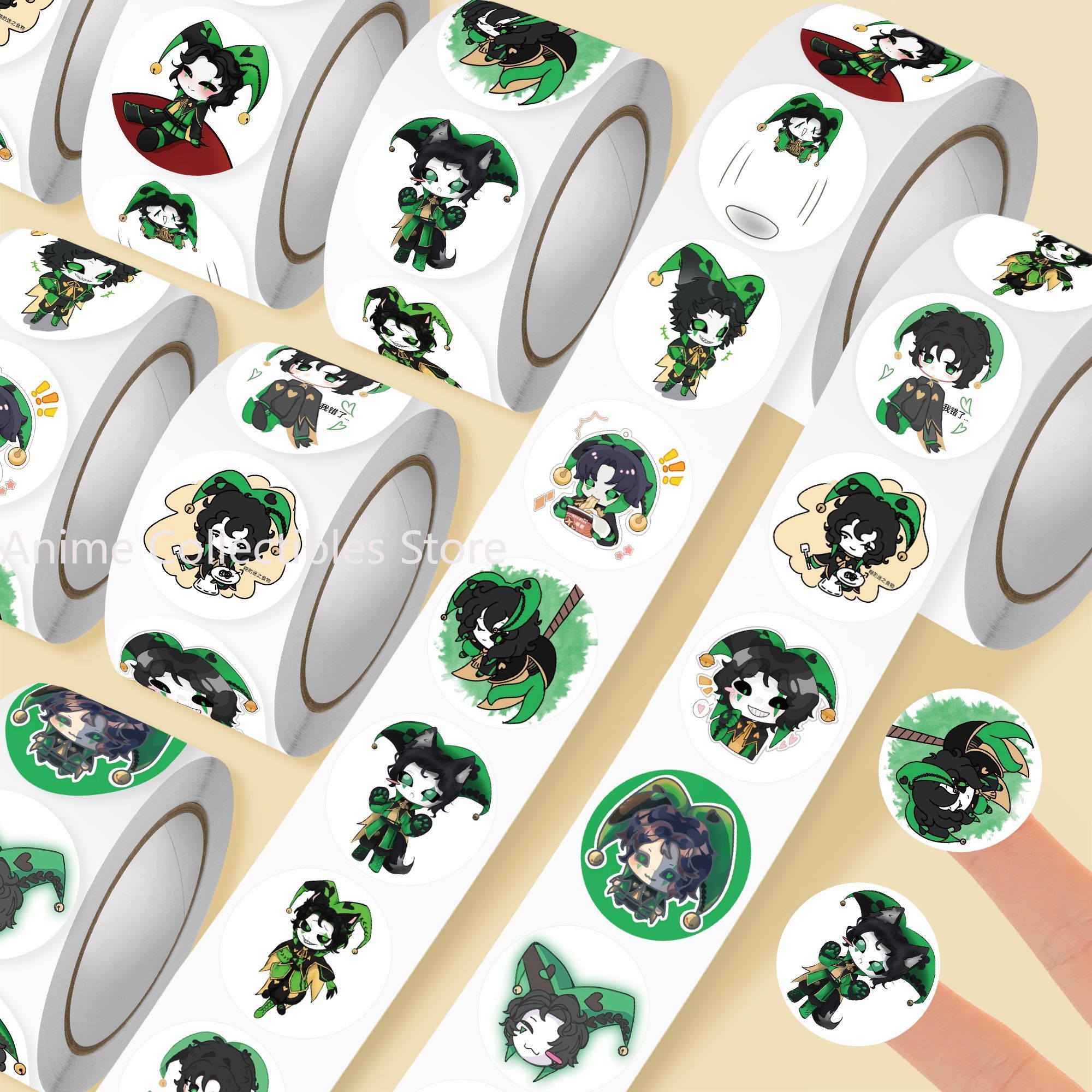 500Pc/Roll Anime The Freak Cir - Car Accessories Quotes avaliação e preço