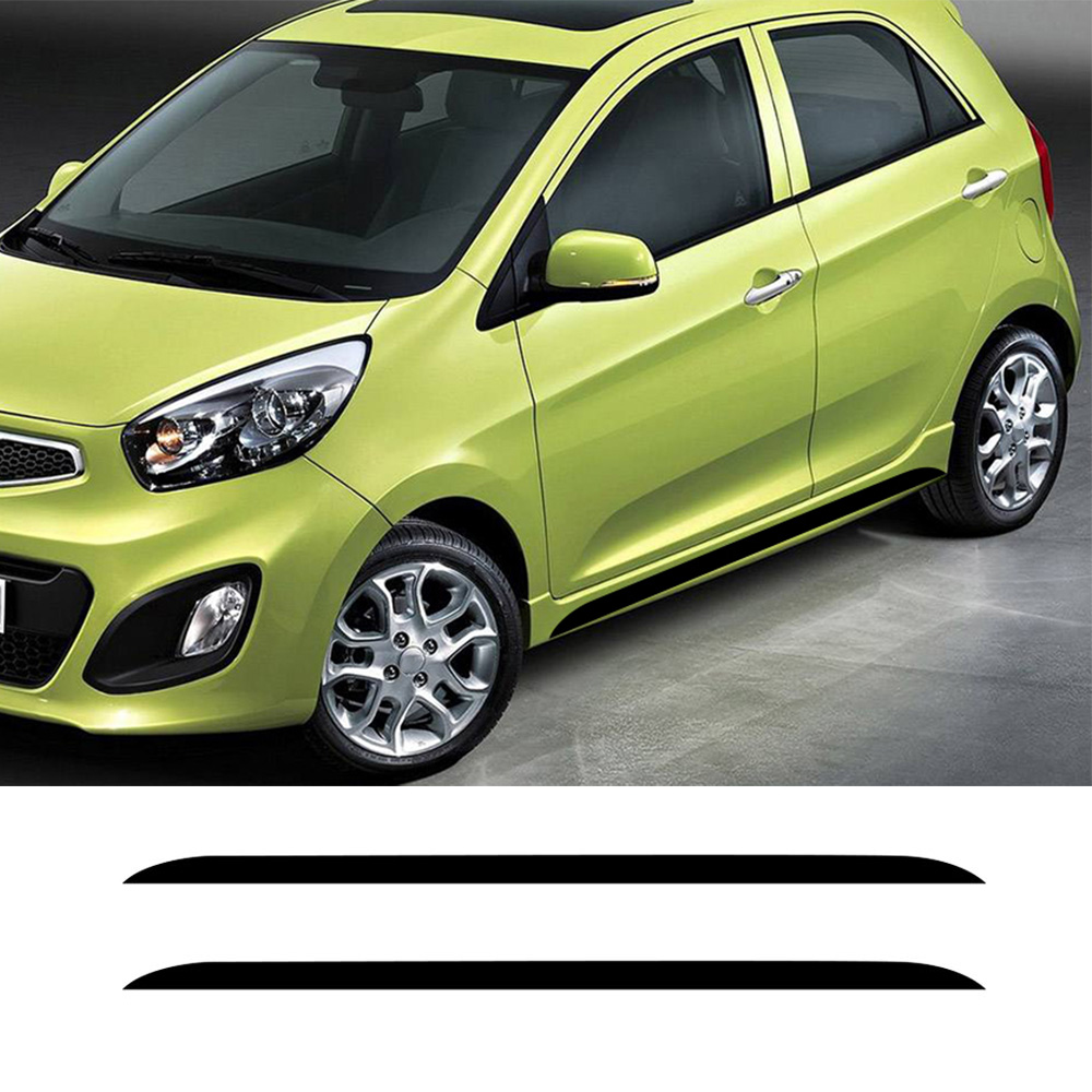 2PCS Car Side Door Skirt Strip - Car Accessories Quotes avaliação e preço
