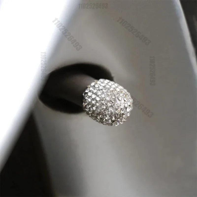 2/4PCS Diamond Car Tire Valve  - Steering Wheel Cover avaliação e preço