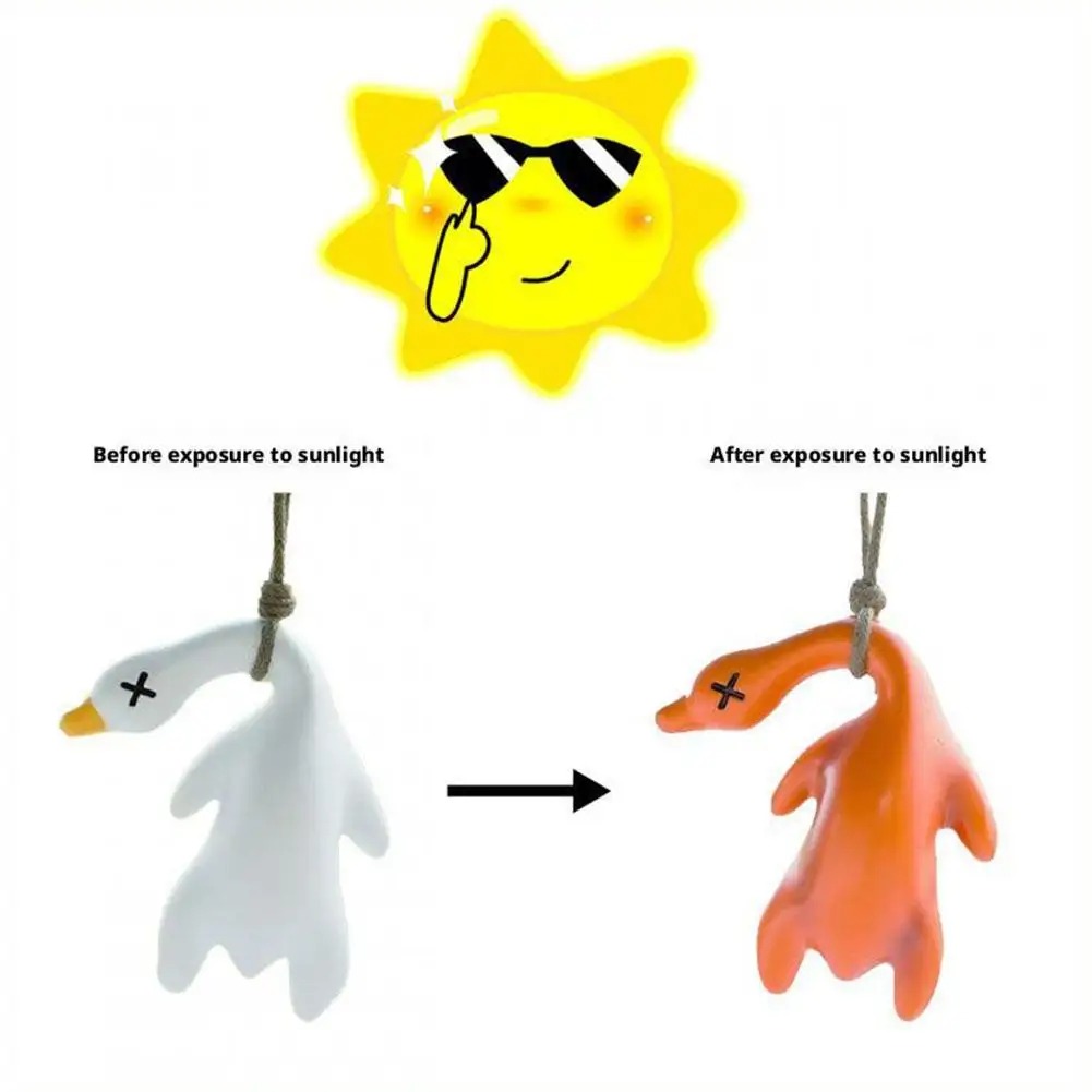 Color Change Duck Car Ornament - Car Blind Spot Mirror avaliação e preço