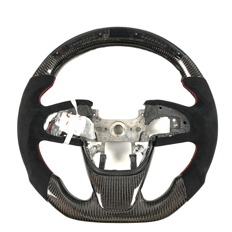Custom Car Interior LED Carbon - Steering Wheel Cover avaliação e preço