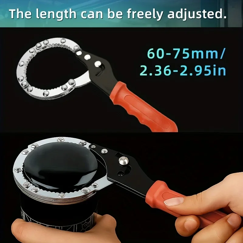 Compact Oil Filter Wrench Adju - Car Accessories Workshop avaliação e preço