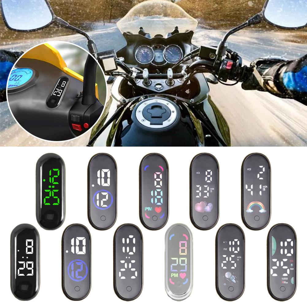 Luminous Motorcycle Car Clock  - Car Accessories Workshop avaliação e preço