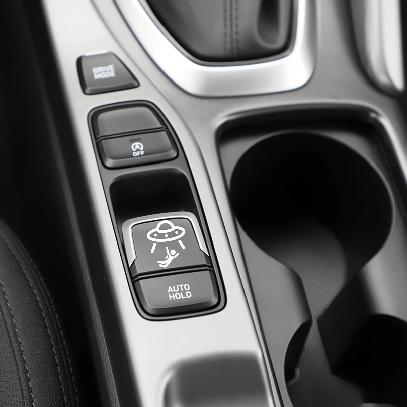 Universal 2Pcs UFO Blank Butto - Car Accessories Quotes avaliação e preço