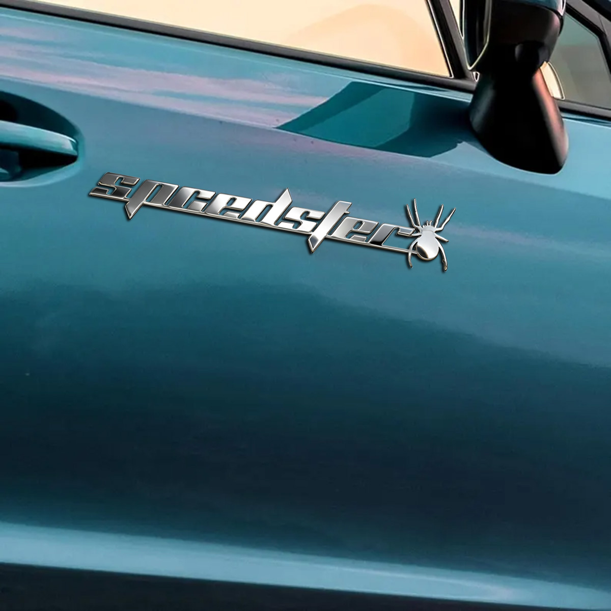 New Spider Car Sticker Turboch - Car Accessories Inside avaliação e preço