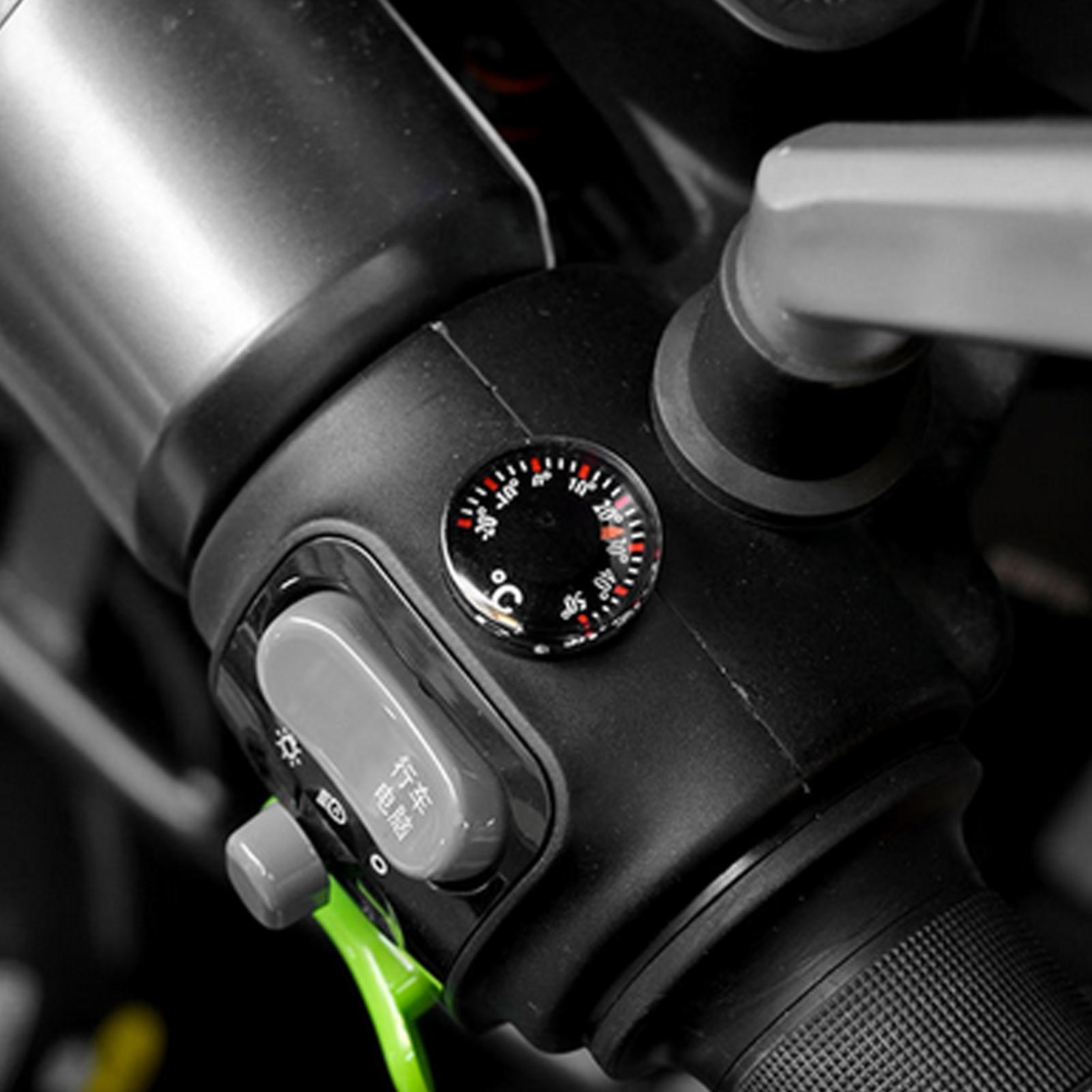 1PC Mini Car Thermometer Batte - Car Accessories Inside avaliação e preço