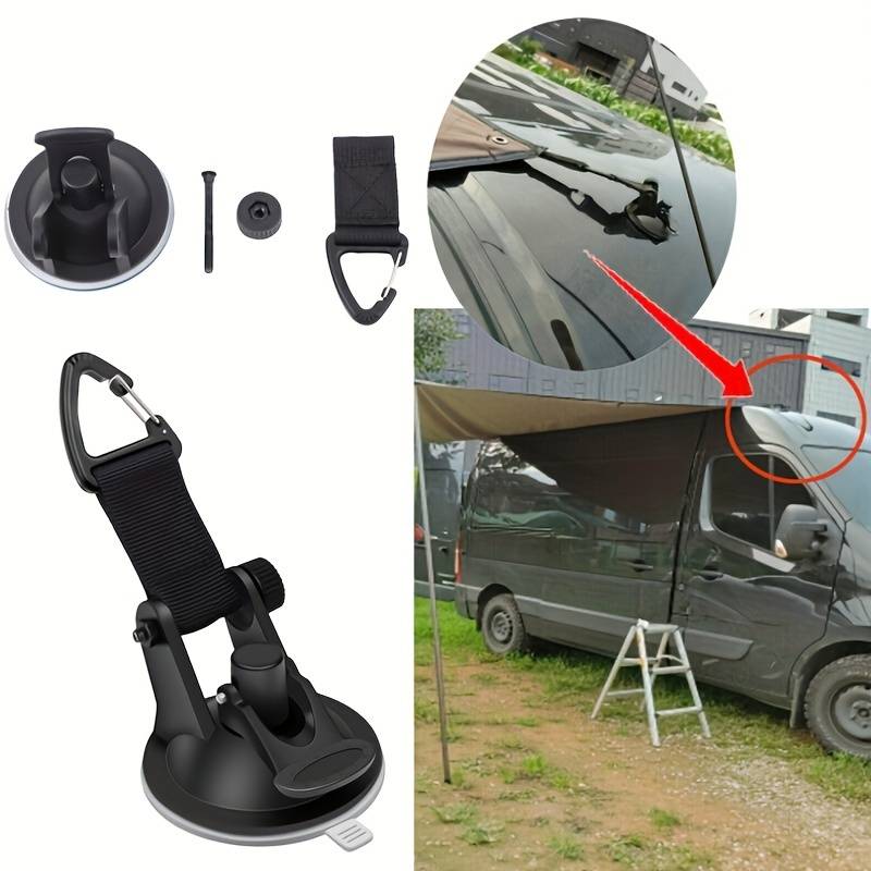 4Pcs Motorhomes Car Suction Cu - Car Accessories Inside avaliação e preço
