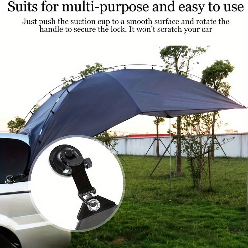 4Pcs Motorhomes Car Suction Cu - Car Accessories Inside avaliação e preço