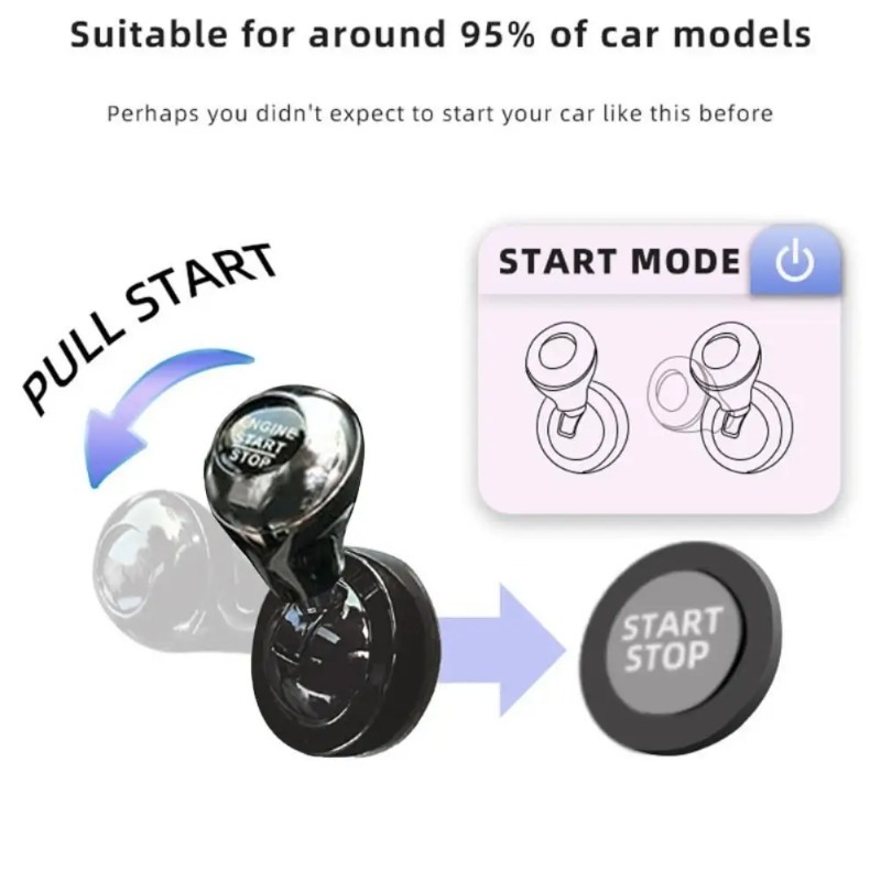 Car One-Touch Start Button wit - Car Accessories Quirky avaliação e preço