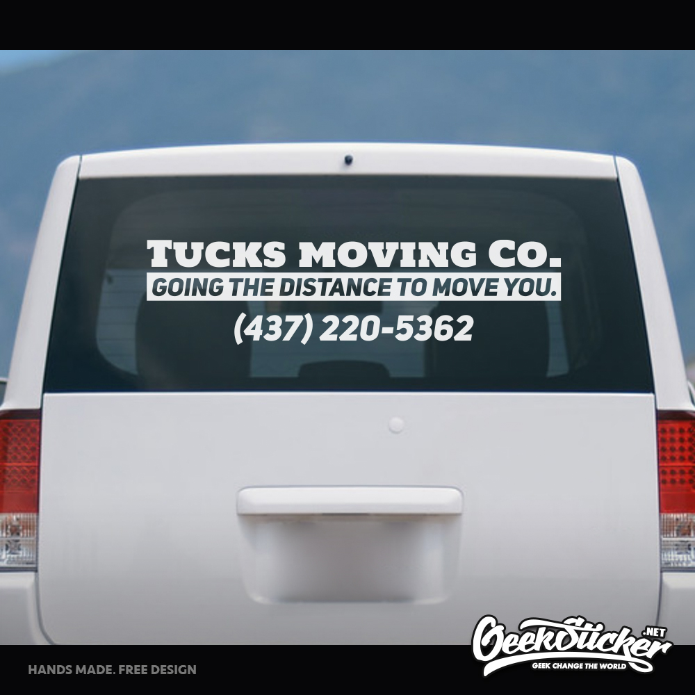 Custom Bussiness Name Sticker  - Car Accessories Quotes avaliação e preço
