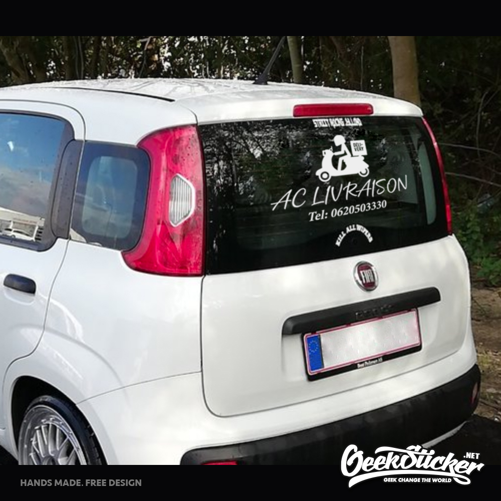 Custom Bussiness Name Sticker  - Car Accessories Quotes avaliação e preço