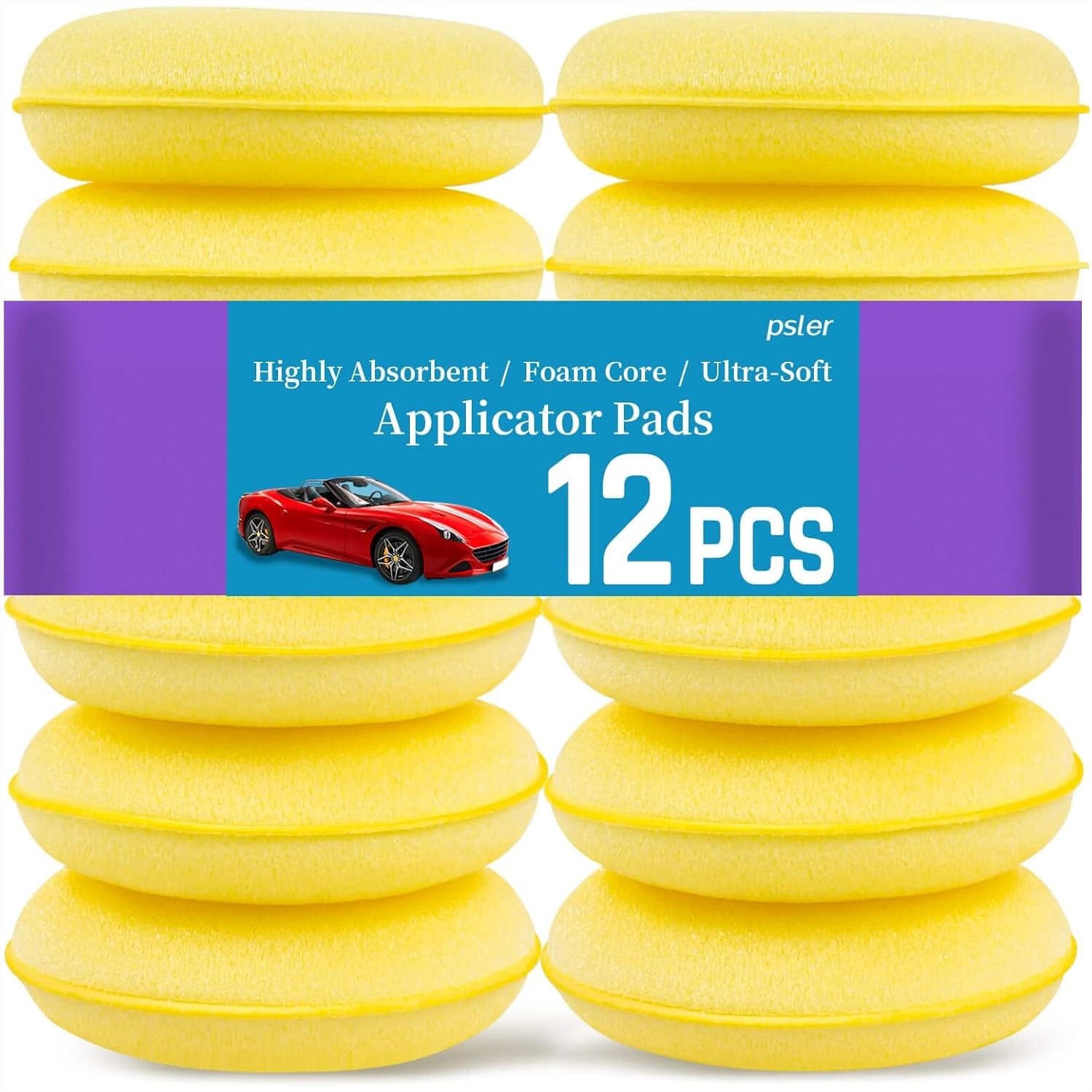 Foam Applicator Pads 4 Inch 12 - Car Wax Polishing Pad avaliação e preço