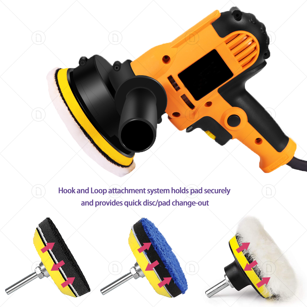 3/4/5/6/7 Inch Sponge Car Poli - Car Wax Polishing Pad avaliação e preço