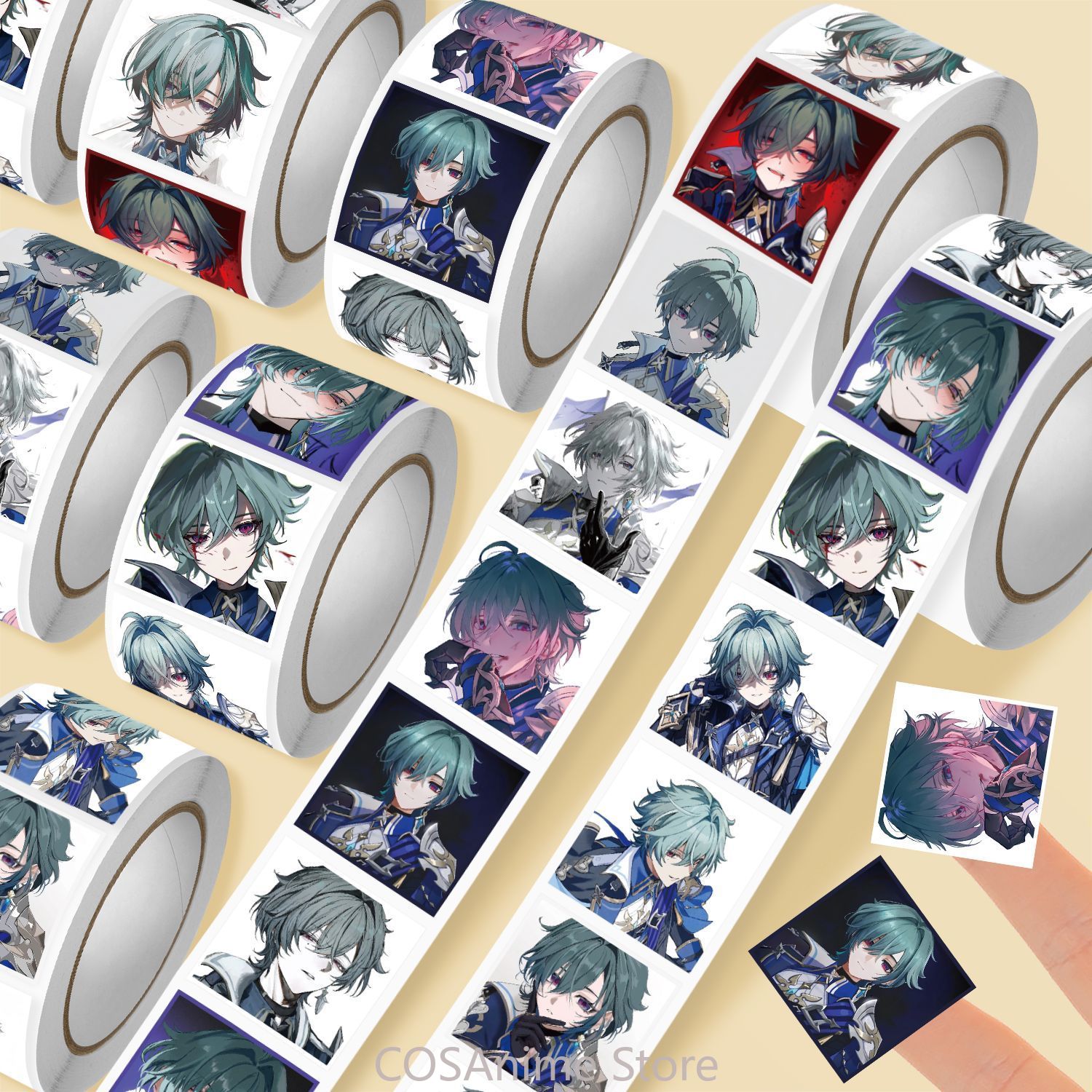 Anime Lohen Genshin Impact Q V - Car Accessories Quotes avaliação e preço