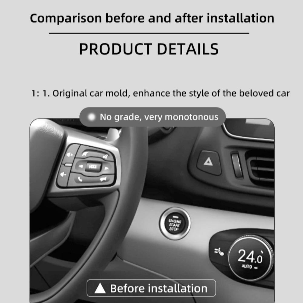 1PC Car One-Touch Start Button - Car Accessories Quirky avaliação e preço